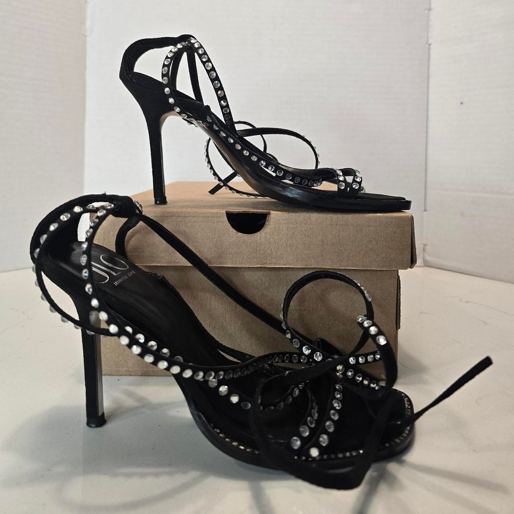 Jennifer Lopez high heel shoes color black Women's Size 7 US